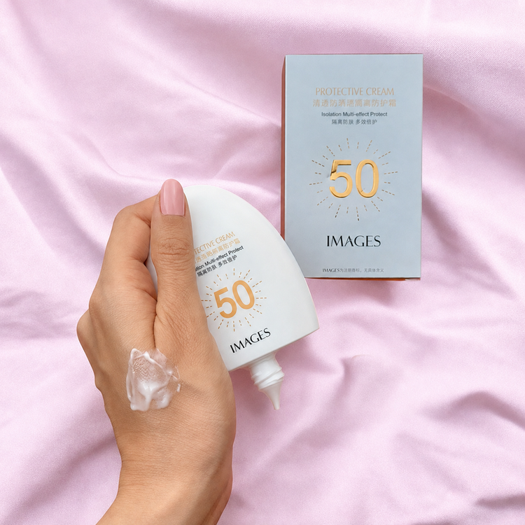 ضدآفتاب ایمیجز images اورجینال با spf50 بی رنگ