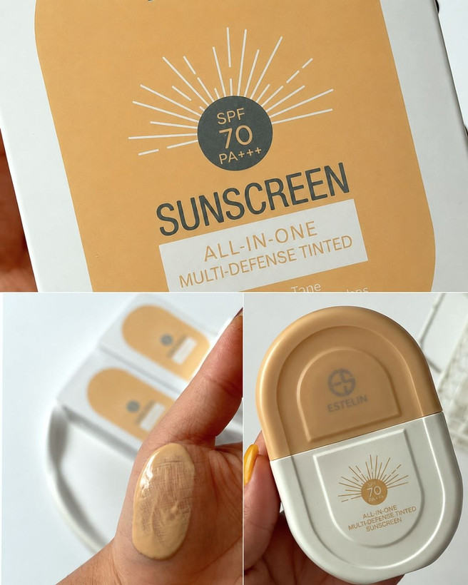 ضدآفتاب تینتی استلین مدل Multi-Defense Tinted Sunscreen ۵۰میل