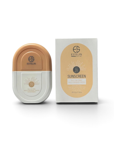 ضدآفتاب تینتی استلین مدل Multi-Defense Tinted Sunscreen ۵۰میل