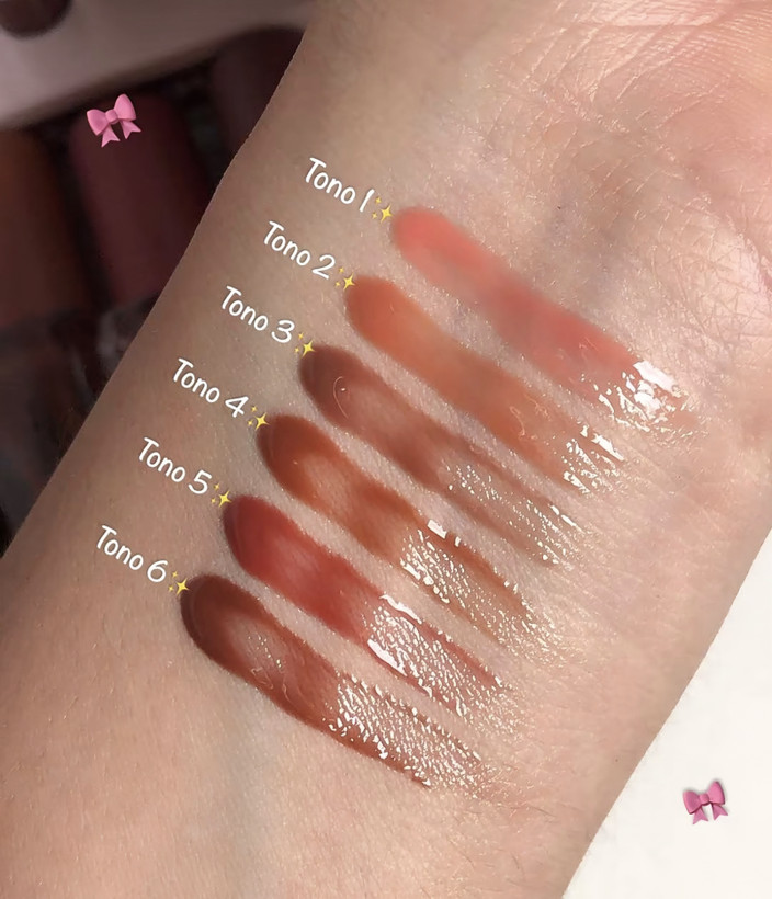 لیپ گلاس اولیبولا Olibolla مدل Honey Infused Lip Oil طرح گیسو