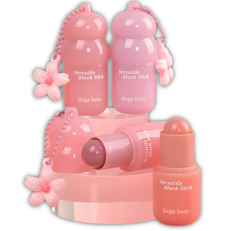 رژگونه استیکی پینترستی Gege bear رژگونه کره ای آویزدار