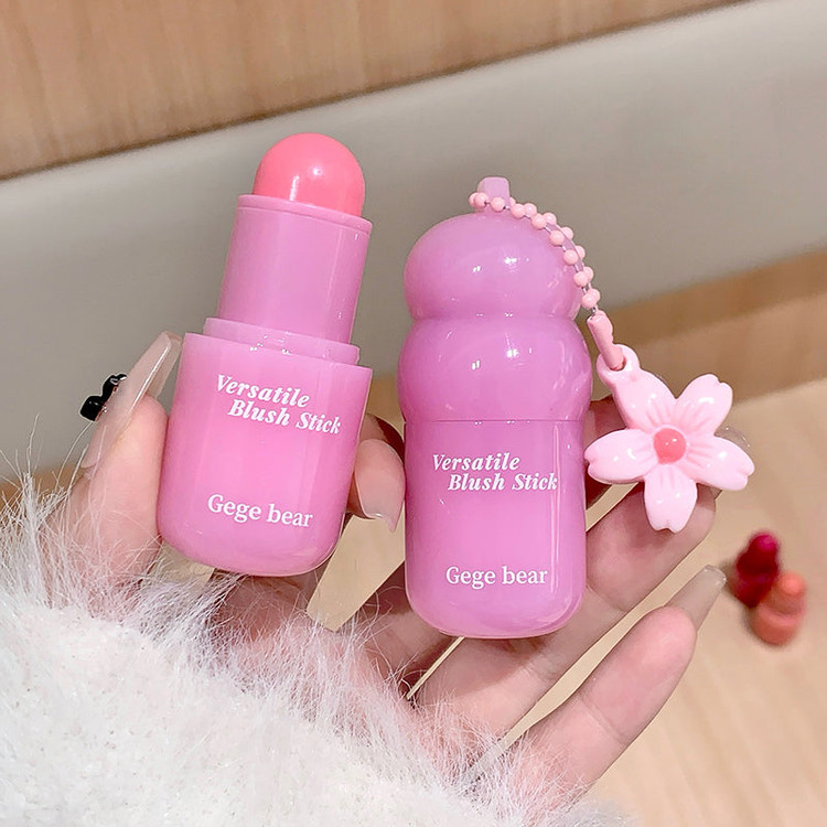 رژگونه استیکی پینترستی Gege bear رژگونه کره ای آویزدار