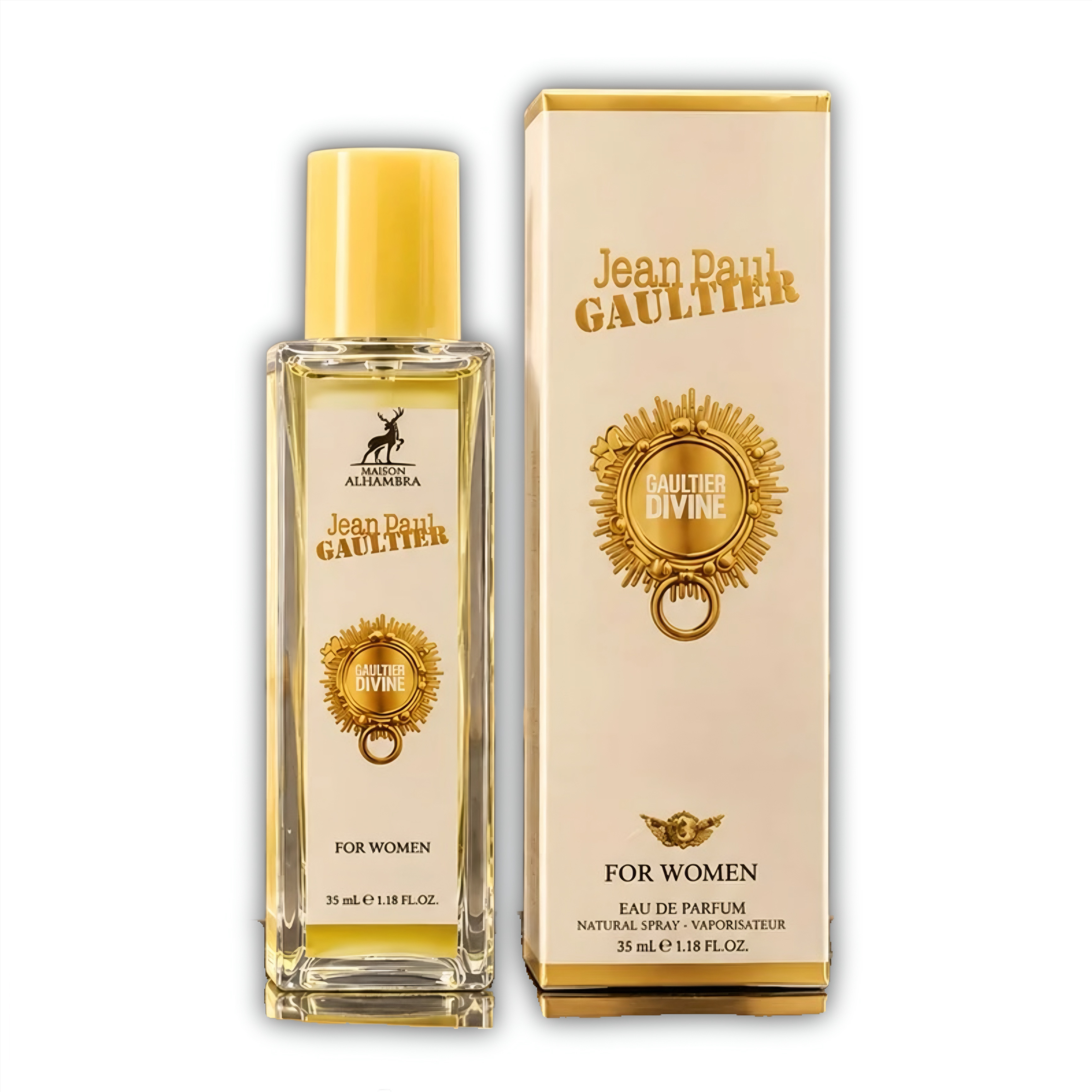 عطر زنانه گوتیه دیواین میسون الحمبرا ۳۵ میل | ماندگاری بالا Gaultier Divine