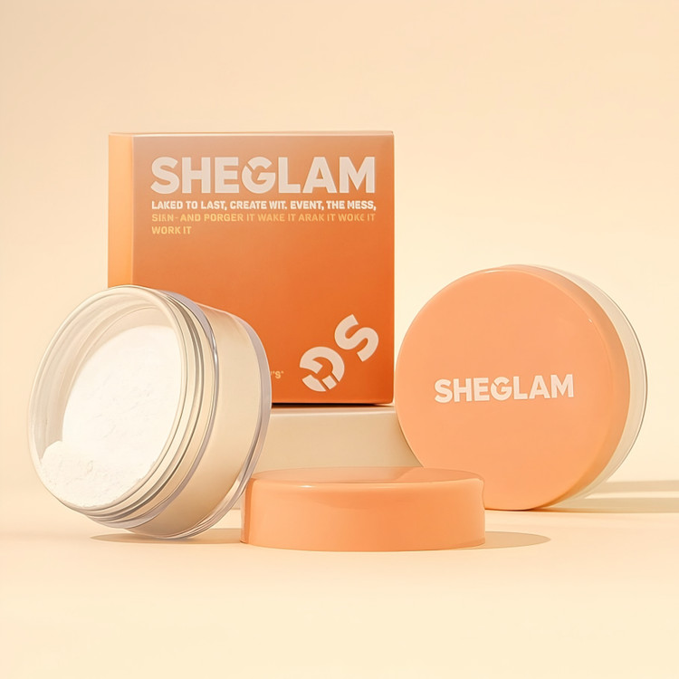 پودر فیکس و پودر بیک ۴ رنگ طرح شیگلم (Sheglam Setting Powder)